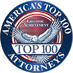 Top 100 Attorneys Lifetime Achievment Seal